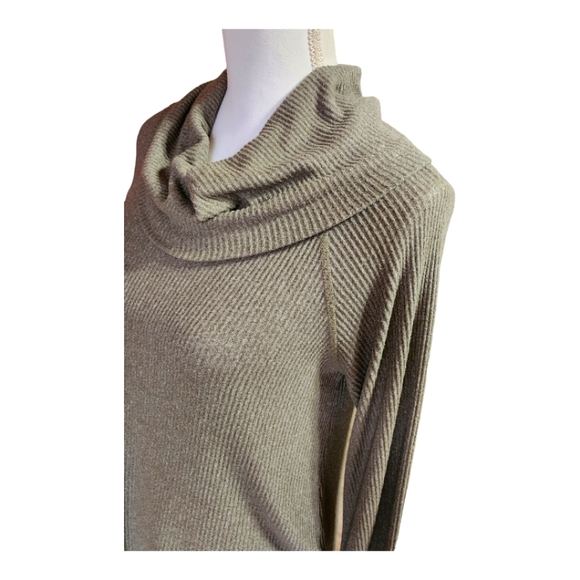 MAEVE by Anthropologie Cowl Neck Lightweight Sweater, Ribbed, Size XS - Picture 3 of 11